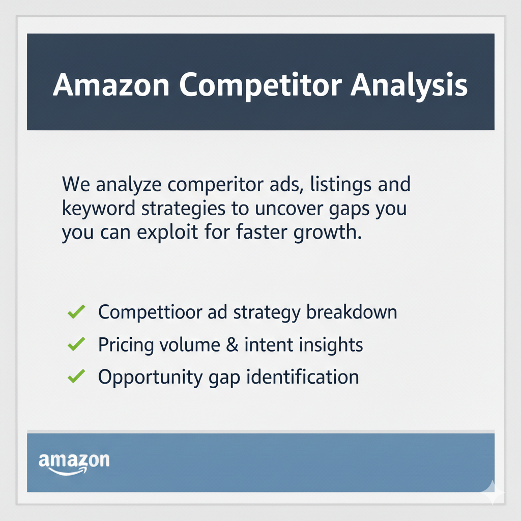 Amazon Competitor Analysis