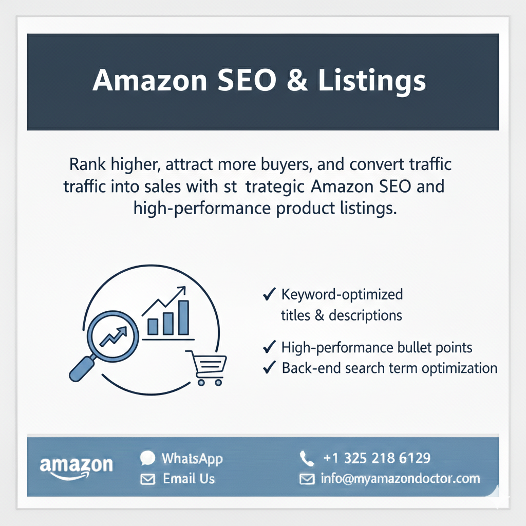 Amazon SEO and Listing Optimization