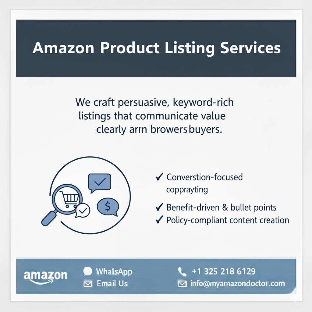 Amazon Product Listing Services